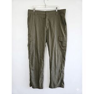 DICKIES Regular Straight Cargo Dark Khaki Pants 38x32